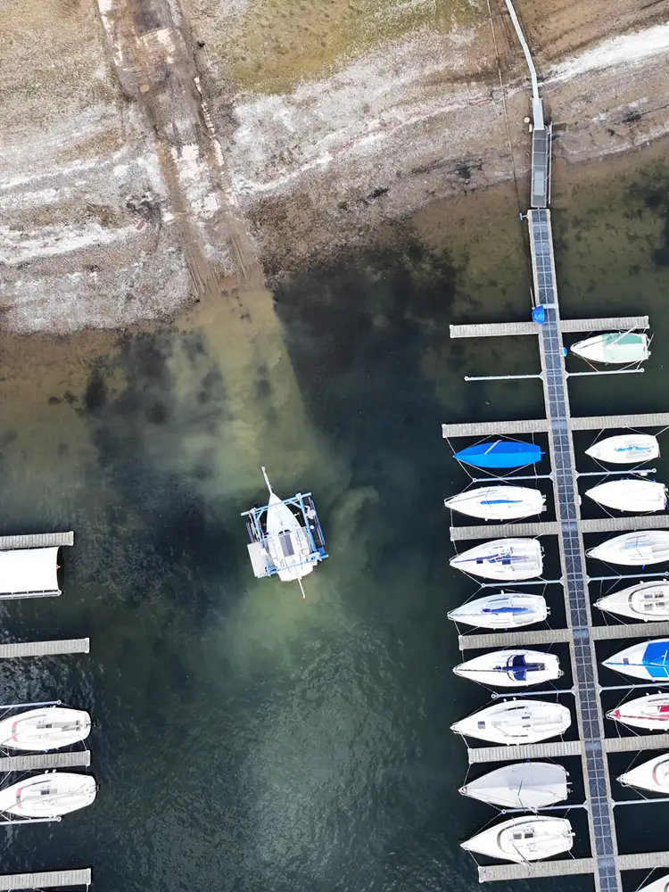 YCWA-Moehnesee-Clubgelaende-Kranen
