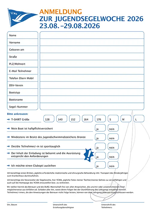 Anmeldung_Jugendsegelwoche_YCWA_2026